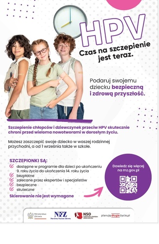 HPV - Czas na szczepienie jest TERAZ